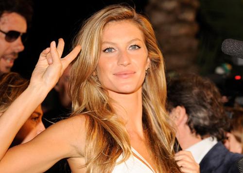 Gisele Bundchen internationally top-gaining model